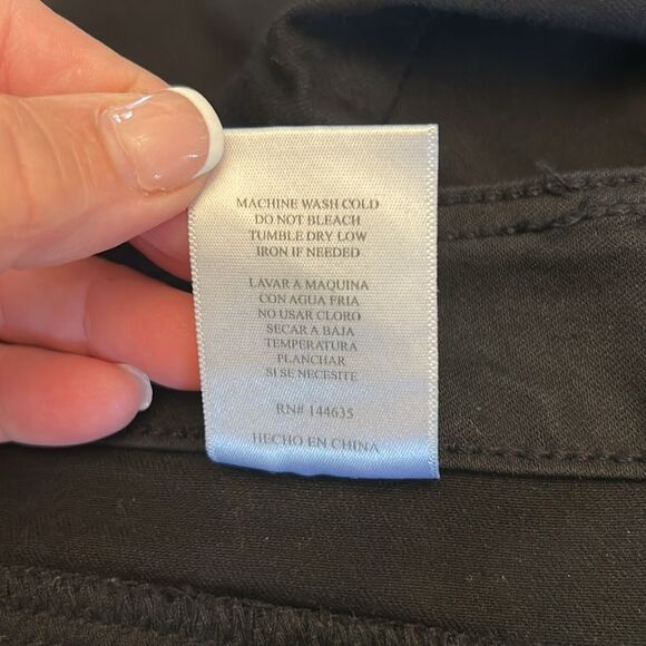 Kancan Signature black raw hem denim skinny jeans Size 27 EUC - Picture 9 of 9